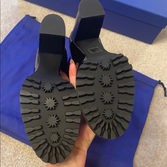 Stuart Weitzman Black Patent Boot - Picture 6 of 6